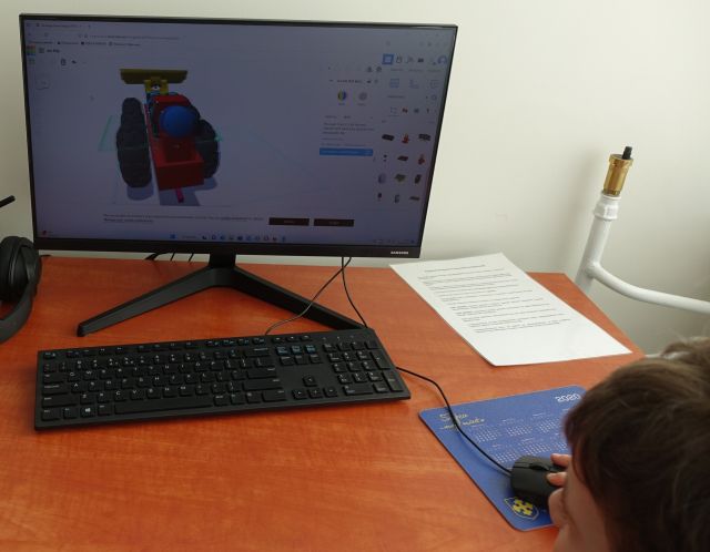 zaprojektowany przez dzieci model do wydruku na drukarce 3d