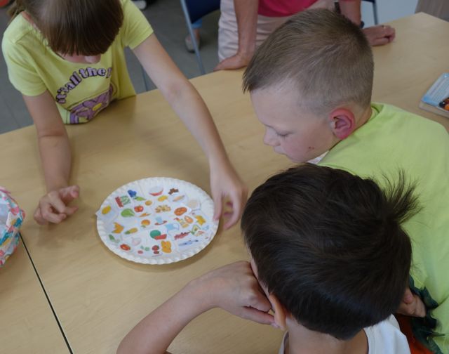 zdrowy talerz i dzieci