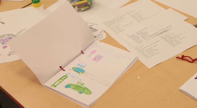 książka wykonana przez młodzież